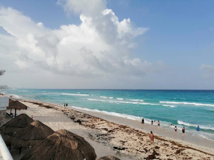 Placentero Depa En Mar Caribe! Cancún Buitenkant foto